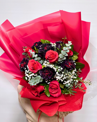 Midnight Rose Bouquet