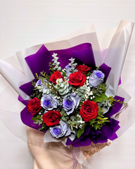 Violet Dusk Rose Bouquet