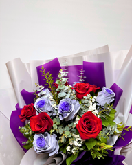 Violet Dusk Rose Bouquet