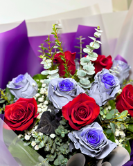 Violet Dusk Rose Bouquet
