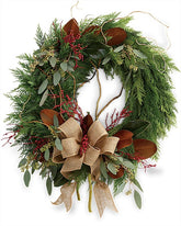 Rustic Holiday Wreath