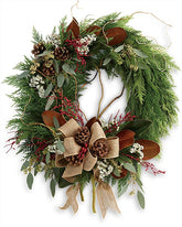 Rustic Holiday Wreath
