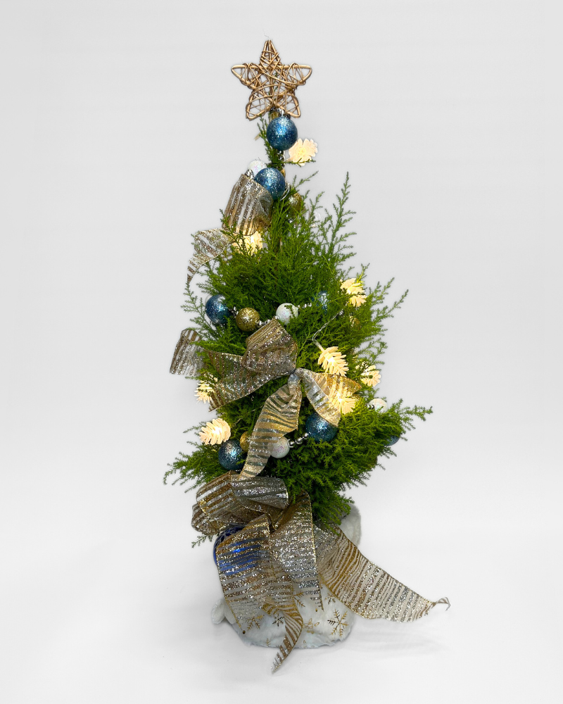 Snowy Glow Christmas Tree