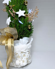 Glittering Gold Christmas Tree